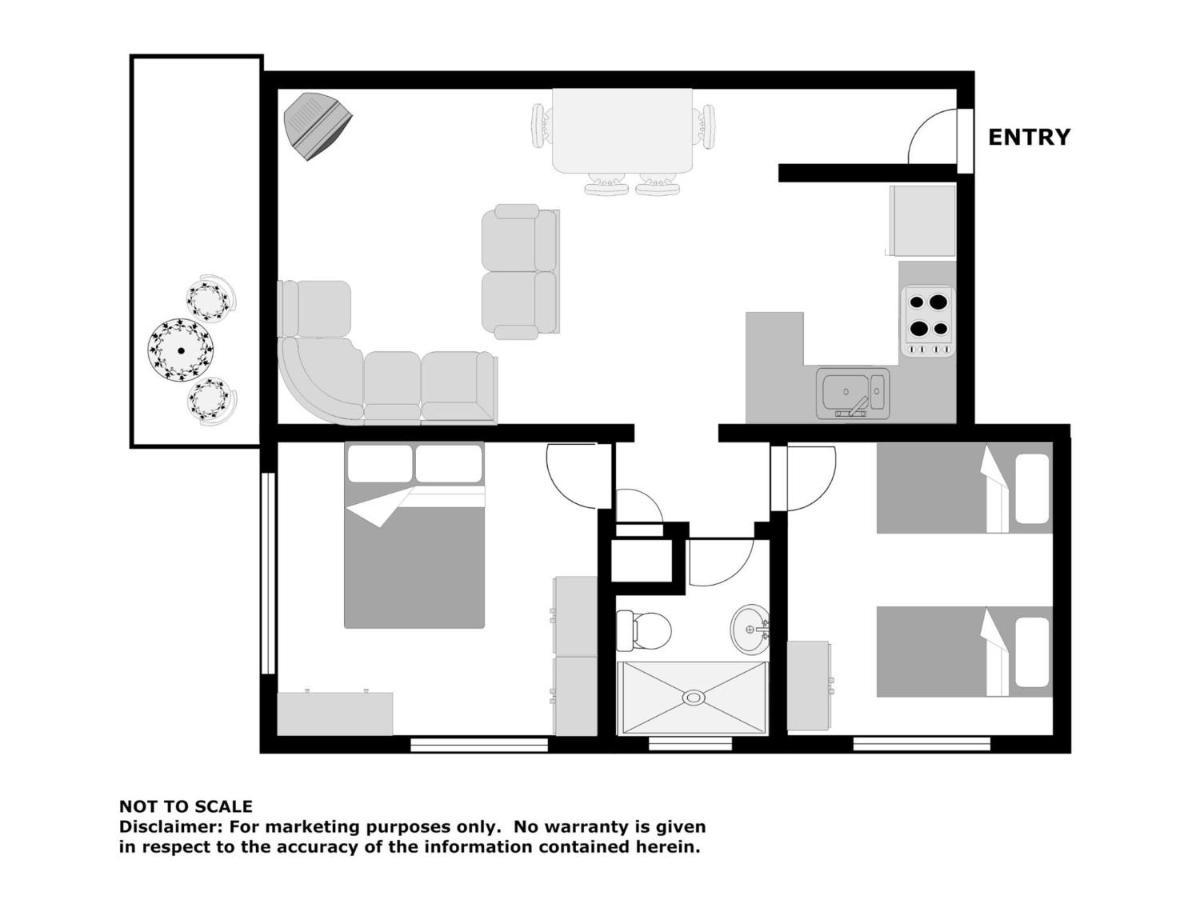 דירות Bella Vista Unit 3 19 Shoal Bay Road מראה חיצוני תמונה